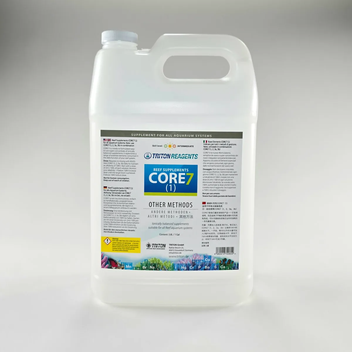 CORE7_Pt1_RS_1024x1024@2x Core7 Reef Supplements- Other Methods, 3.8L/ 1gal (Sold in parts)