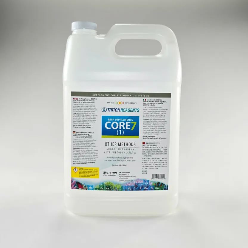 Core7 Reef Supplements- Other Methods, 3.8L/ 1gal (Sold in parts)